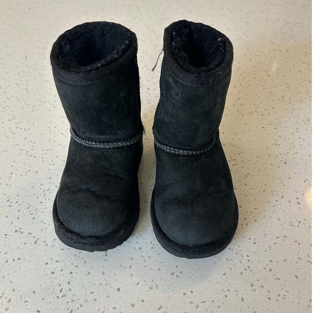 Ugg Toddler Black Boots size 7